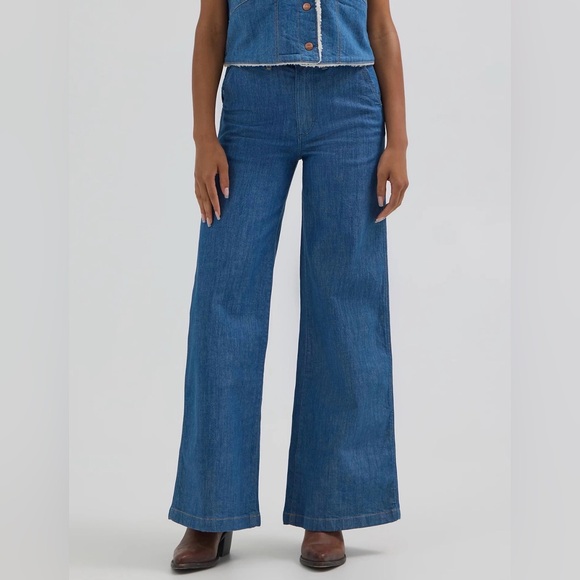 Wrangler Denim - Wrangler Women's high rise trouser Jeans size 32/32 NWT